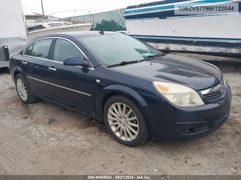 2008 Saturn Aura Xr VIN: 1G8ZV57798F122044 Lot: 40455024