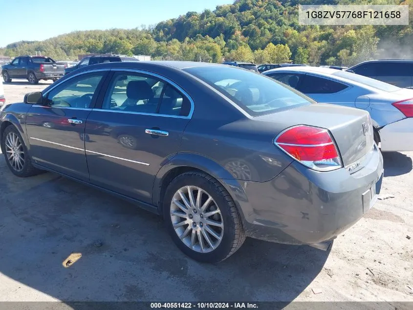 2008 Saturn Aura Xr VIN: 1G8ZV57768F121658 Lot: 40551422