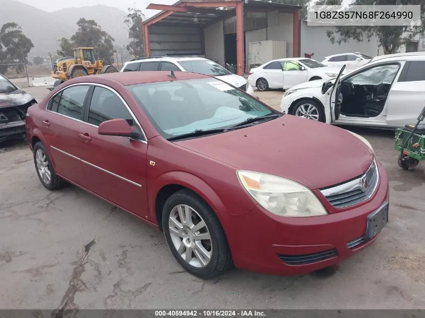 2008 Saturn Aura Xe VIN: 1G8ZS57N68F264990 Lot: 40594942