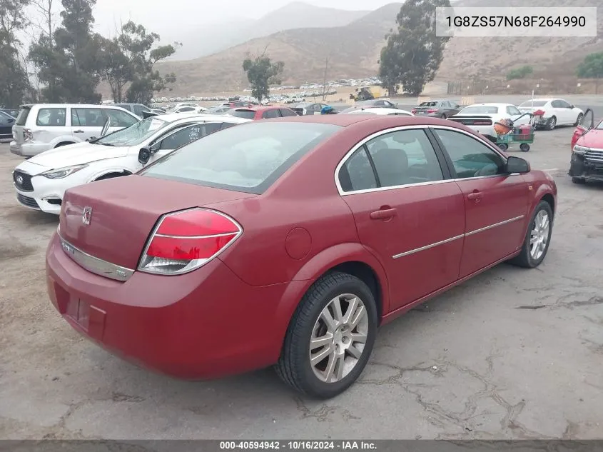 1G8ZS57N68F264990 2008 Saturn Aura Xe