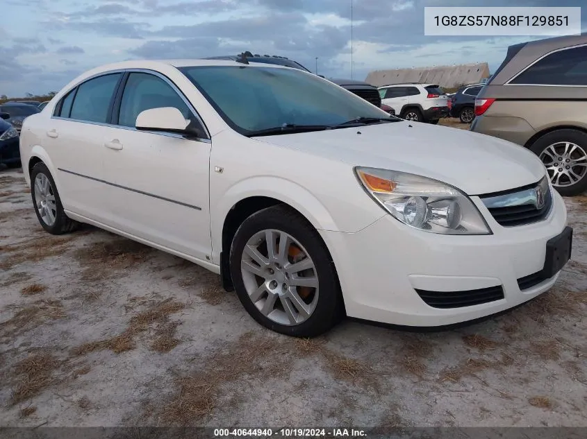 2008 Saturn Aura Xe VIN: 1G8ZS57N88F129851 Lot: 40644940