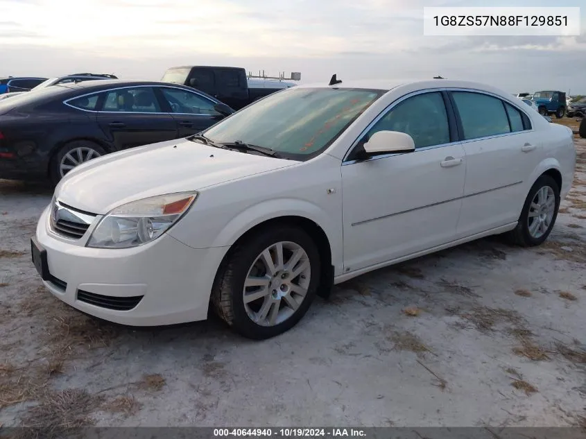 2008 Saturn Aura Xe VIN: 1G8ZS57N88F129851 Lot: 40644940