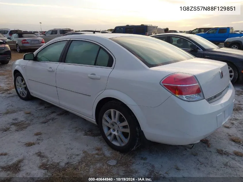 2008 Saturn Aura Xe VIN: 1G8ZS57N88F129851 Lot: 40644940