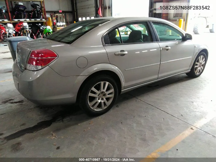 2008 Saturn Aura Xe VIN: 1G8ZS57N88F283542 Lot: 40710957