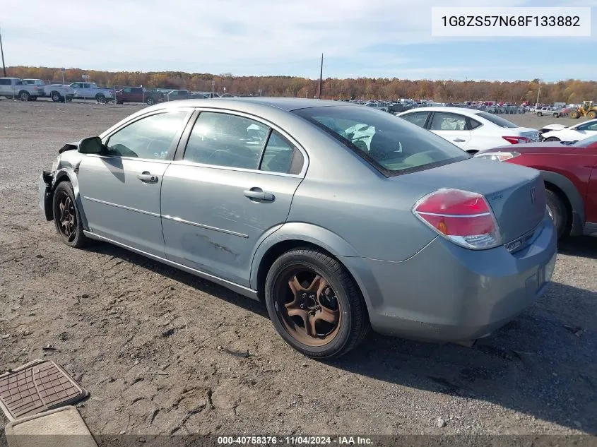 2008 Saturn Aura Xe VIN: 1G8ZS57N68F133882 Lot: 40758376