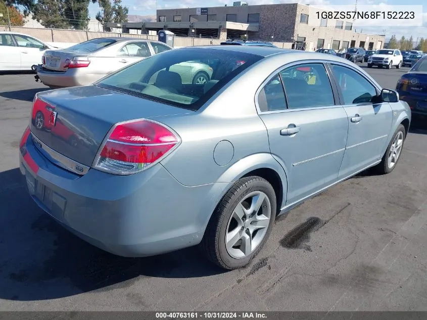 1G8ZS57N68F152223 2008 Saturn Aura Xe