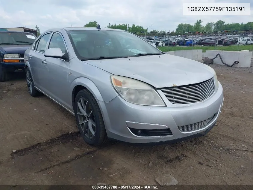 1G8ZX57759F135191 2009 Saturn Aura Xr