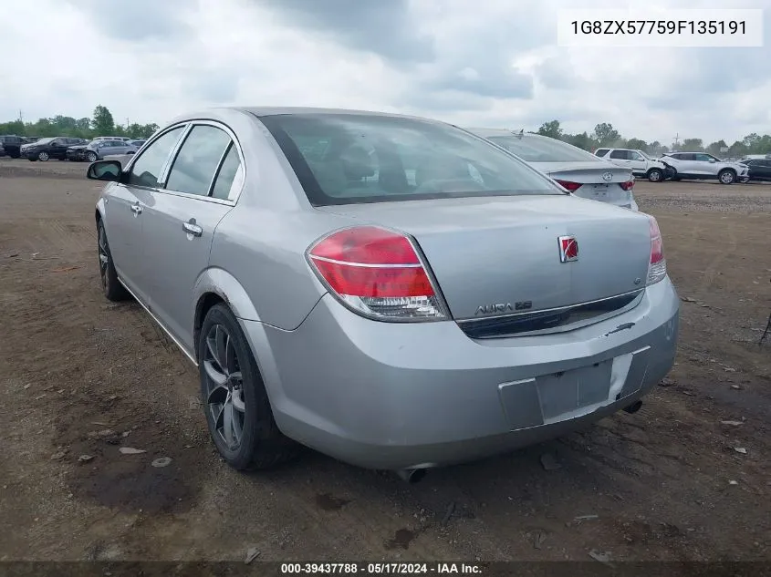 1G8ZX57759F135191 2009 Saturn Aura Xr