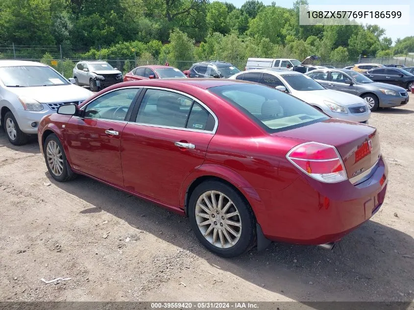 2009 Saturn Aura Xr VIN: 1G8ZX57769F186599 Lot: 39559420