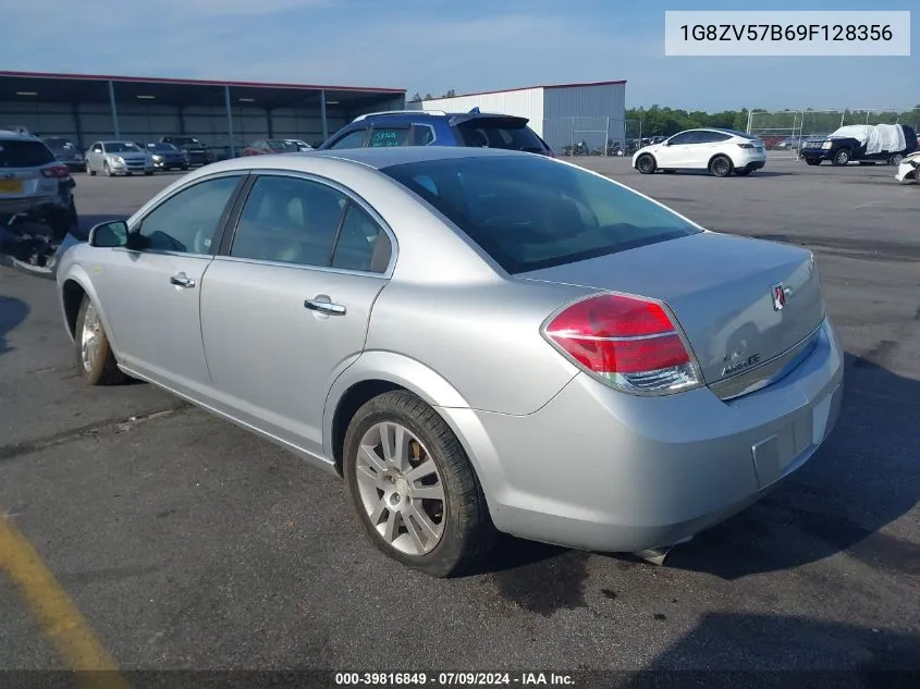 2009 Saturn Aura Xr VIN: 1G8ZV57B69F128356 Lot: 39816849