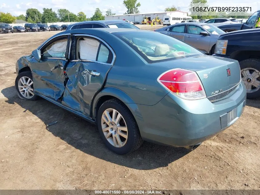 2009 Saturn Aura Xr VIN: 1G8ZV57B99F233571 Lot: 40071550