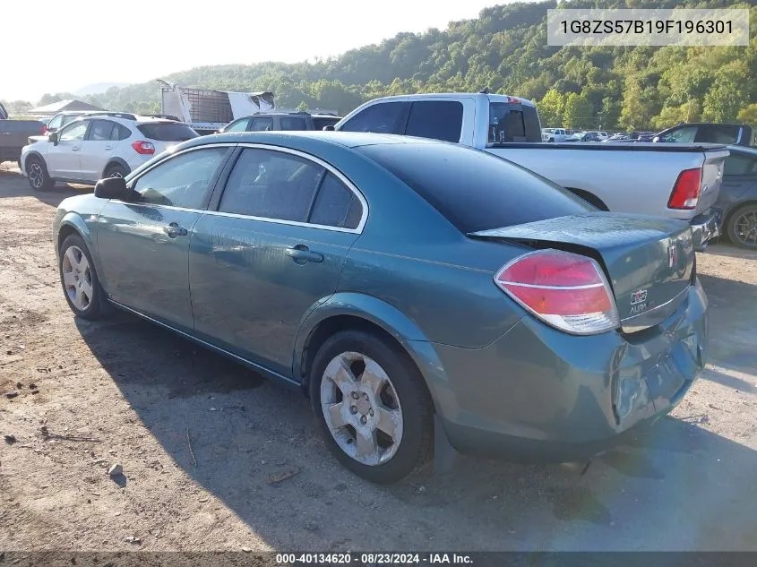 1G8ZS57B19F196301 2009 Saturn Aura Xe