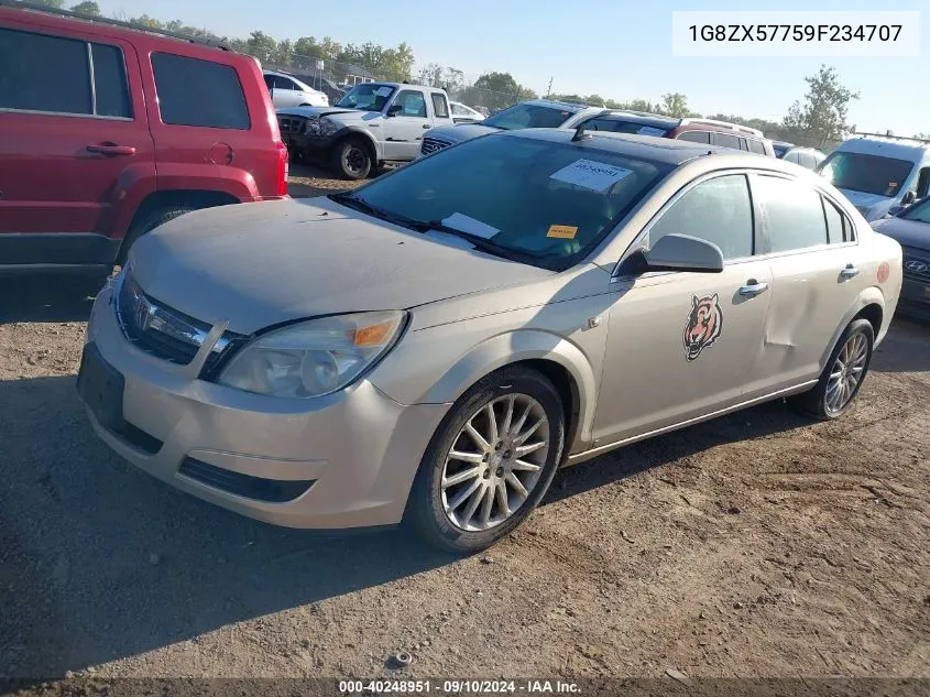 2009 Saturn Aura Xr VIN: 1G8ZX57759F234707 Lot: 40248951