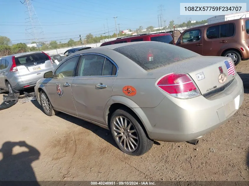 2009 Saturn Aura Xr VIN: 1G8ZX57759F234707 Lot: 40248951