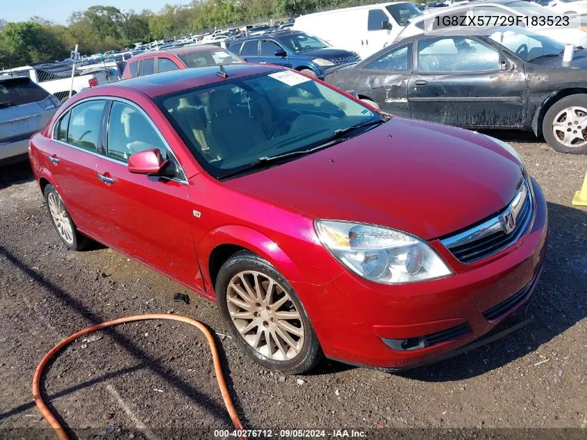 2009 Saturn Aura Xr VIN: 1G8ZX57729F183523 Lot: 40276712