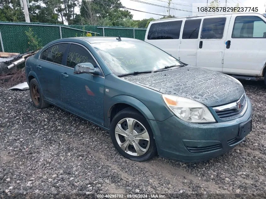 2009 Saturn Aura Xe VIN: 1G8ZS57B29F237745 Lot: 40295702