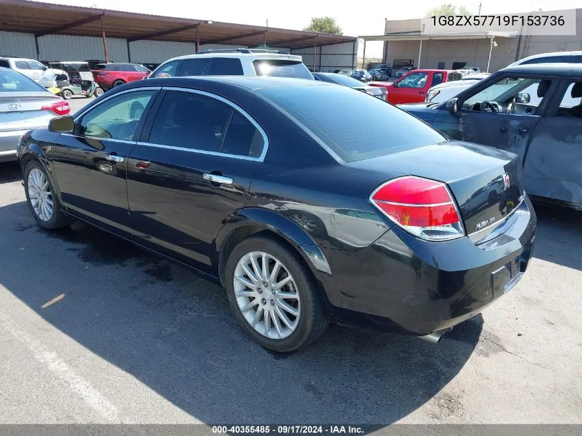 2009 Saturn Aura Xr VIN: 1G8ZX57719F153736 Lot: 40355485