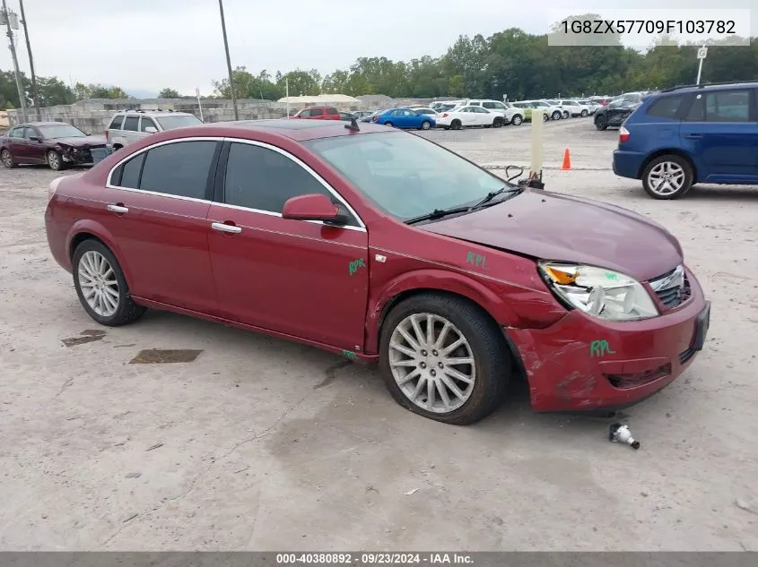 2009 Saturn Aura Xr VIN: 1G8ZX57709F103782 Lot: 40380892