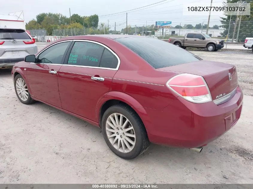 2009 Saturn Aura Xr VIN: 1G8ZX57709F103782 Lot: 40380892