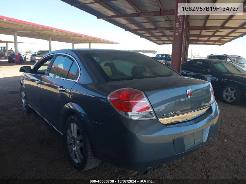 2009 Saturn Aura Xr VIN: 1G8ZV57B19F134727 Lot: 40533738