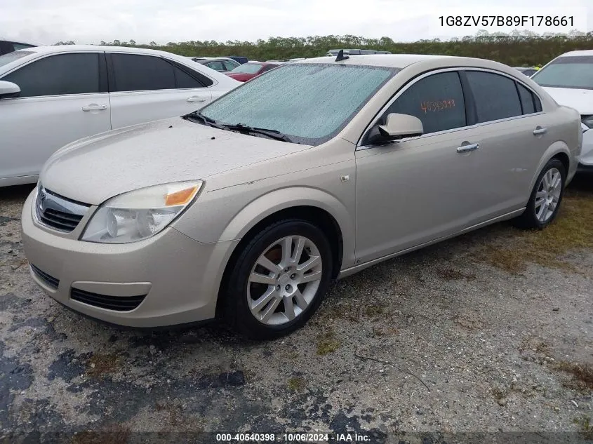 2009 Saturn Aura Xr VIN: 1G8ZV57B89F178661 Lot: 40540398