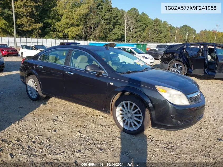 2009 Saturn Aura Xr VIN: 1G8ZX577X9F241958 Lot: 40544446