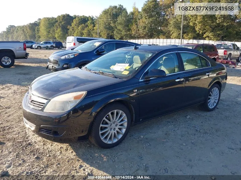 2009 Saturn Aura Xr VIN: 1G8ZX577X9F241958 Lot: 40544446