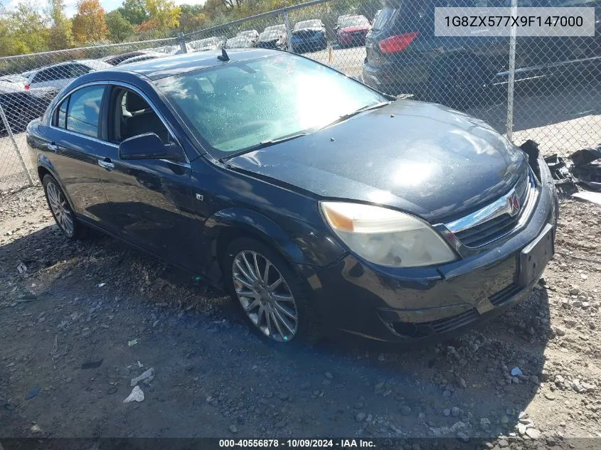 2009 Saturn Aura Xr VIN: 1G8ZX577X9F147000 Lot: 40556878