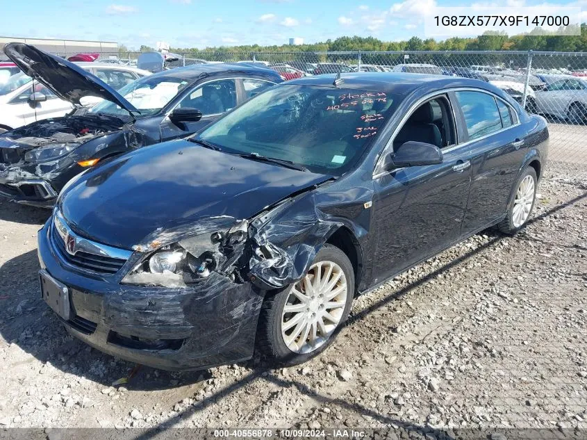 2009 Saturn Aura Xr VIN: 1G8ZX577X9F147000 Lot: 40556878