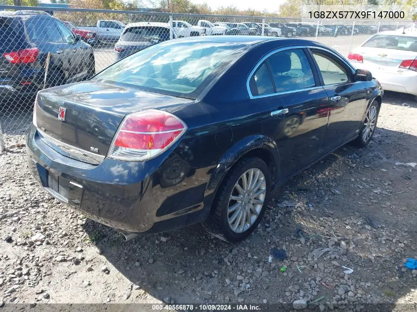 2009 Saturn Aura Xr VIN: 1G8ZX577X9F147000 Lot: 40556878