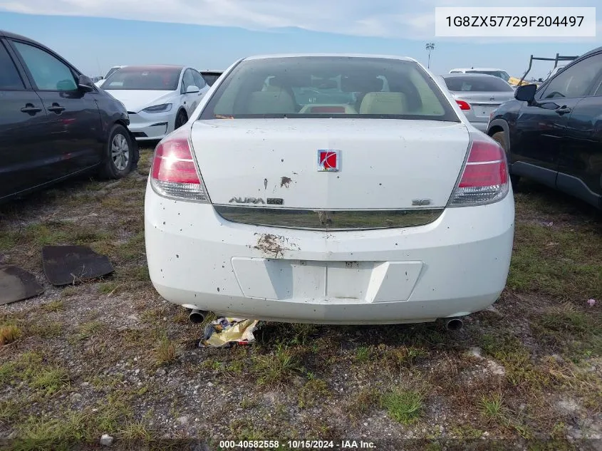 2009 Saturn Aura Xr VIN: 1G8ZX57729F204497 Lot: 40582558