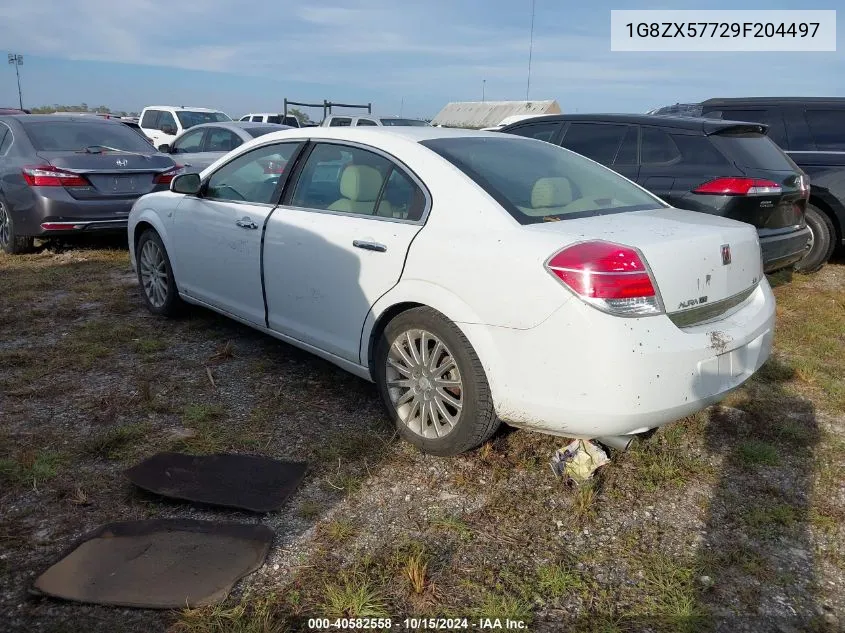 2009 Saturn Aura Xr VIN: 1G8ZX57729F204497 Lot: 40582558