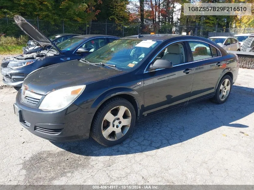 2009 Saturn Aura Xe VIN: 1G8ZS57B29F216510 Lot: 40614917