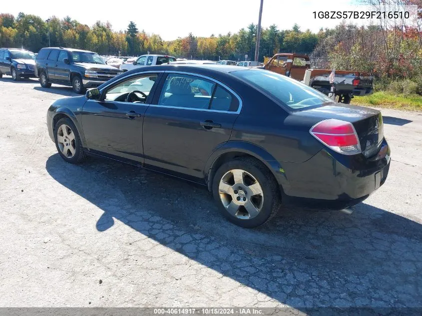 2009 Saturn Aura Xe VIN: 1G8ZS57B29F216510 Lot: 40614917