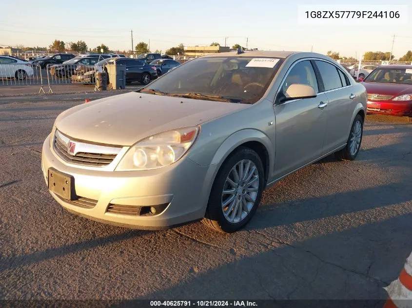 2009 Saturn Aura Xr VIN: 1G8ZX57779F244106 Lot: 40625791