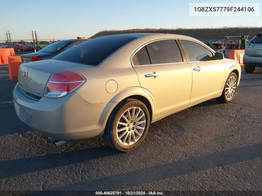 2009 Saturn Aura Xr VIN: 1G8ZX57779F244106 Lot: 40625791