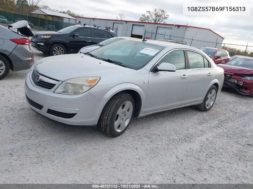 2009 Saturn Aura Xe VIN: 1G8ZS57B69F156313 Lot: 40737112