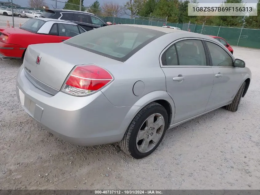 2009 Saturn Aura Xe VIN: 1G8ZS57B69F156313 Lot: 40737112