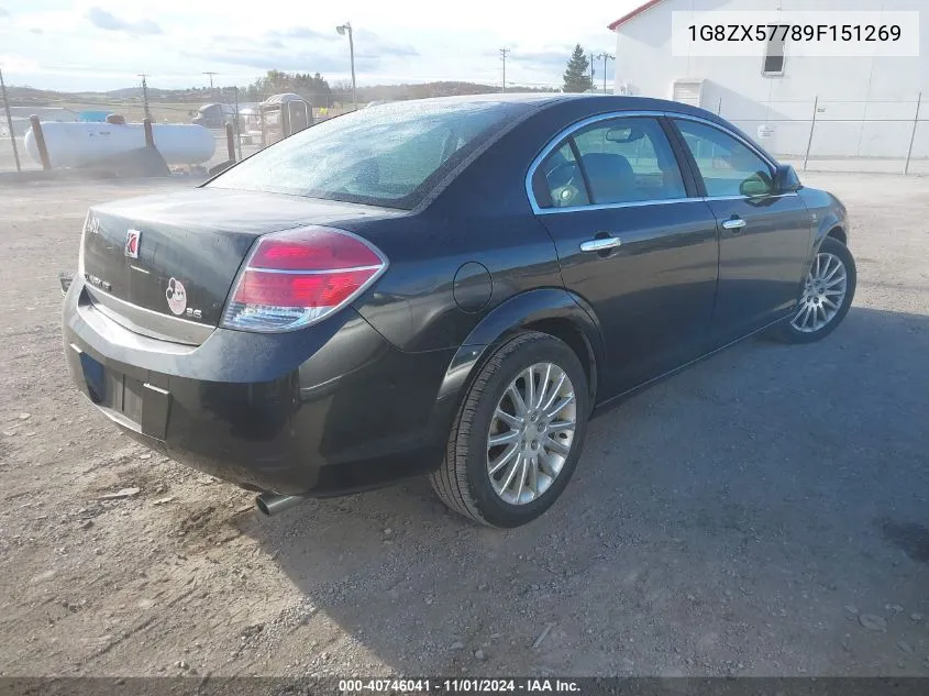 2009 Saturn Aura Xr VIN: 1G8ZX57789F151269 Lot: 40746041