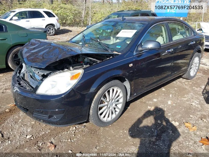 2009 Saturn Aura Xr VIN: 1G8ZX57769F204535 Lot: 40804995