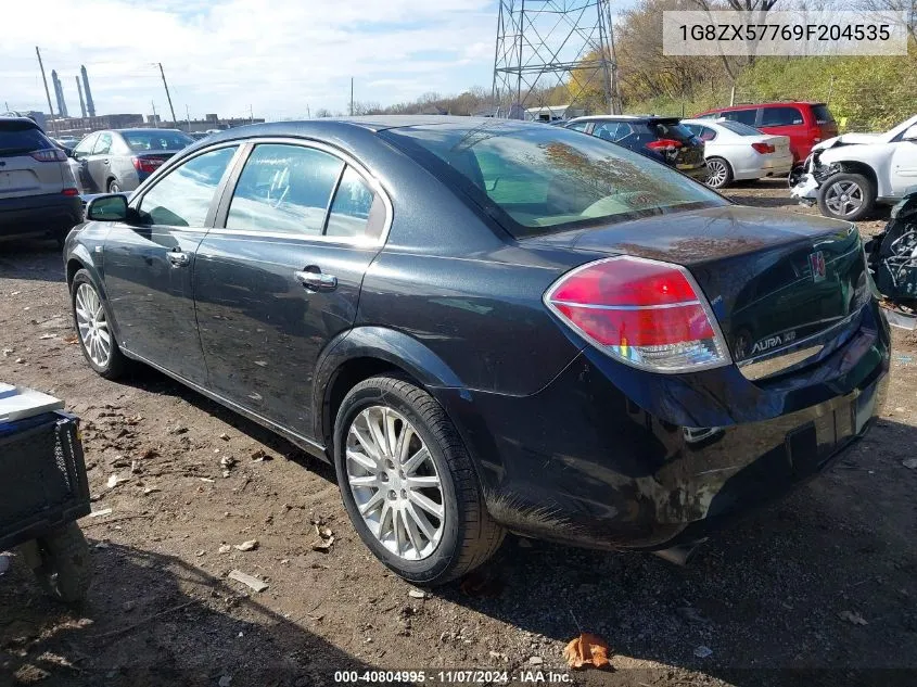 2009 Saturn Aura Xr VIN: 1G8ZX57769F204535 Lot: 40804995