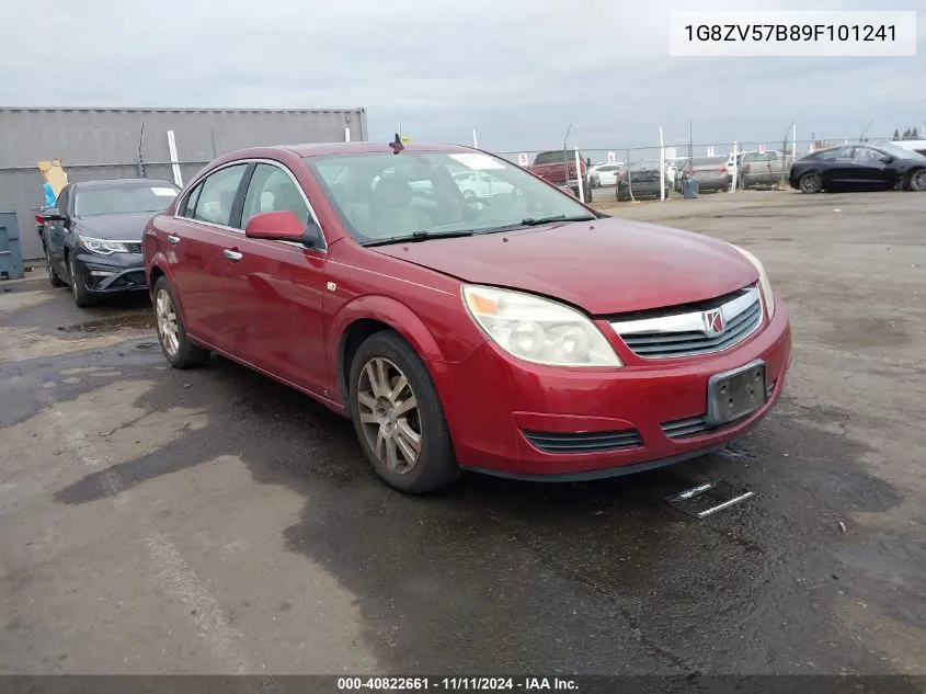 2009 Saturn Aura Xr VIN: 1G8ZV57B89F101241 Lot: 40822661