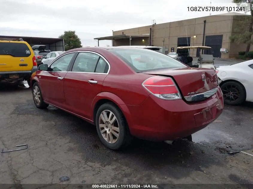 2009 Saturn Aura Xr VIN: 1G8ZV57B89F101241 Lot: 40822661