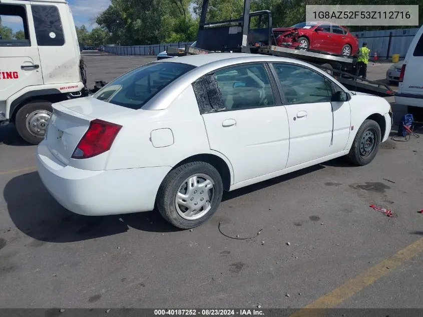 1G8AZ52F53Z112716 2003 Saturn Ion 2