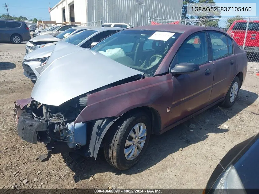 2003 Saturn Ion 1 VIN: 1G8AG52F83Z105460 Lot: 40666377