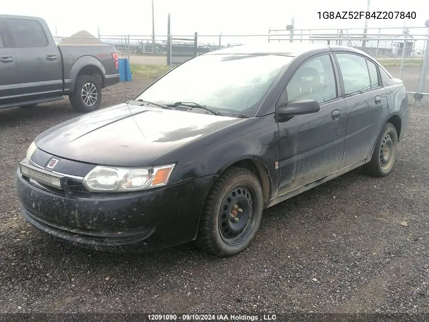 1G8AZ52F84Z207840 2004 Saturn Ion Sedan