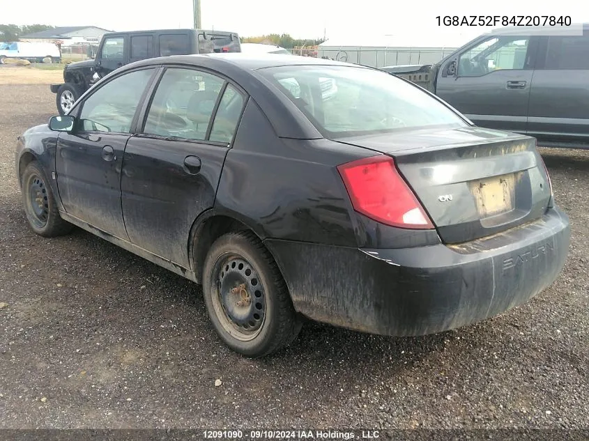 1G8AZ52F84Z207840 2004 Saturn Ion Sedan