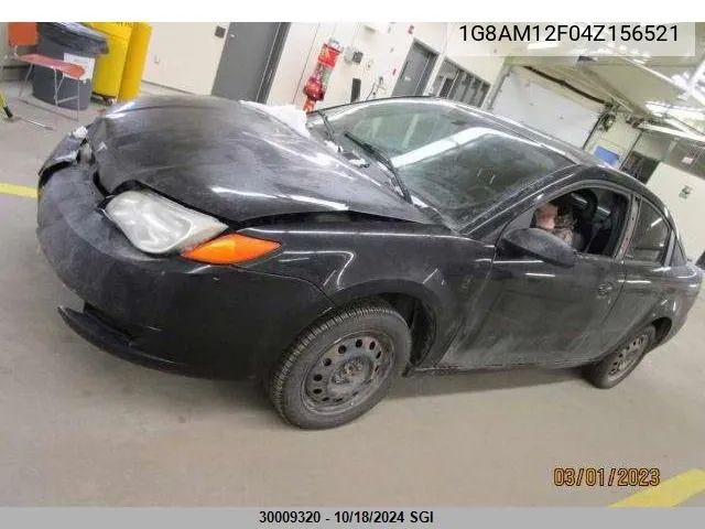 2004 Saturn Ion Level 2 VIN: 1G8AM12F04Z156521 Lot: 30009320