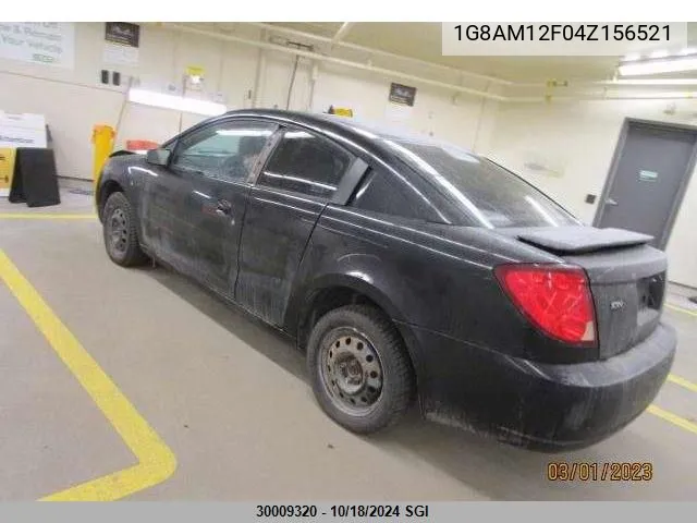 2004 Saturn Ion Level 2 VIN: 1G8AM12F04Z156521 Lot: 30009320