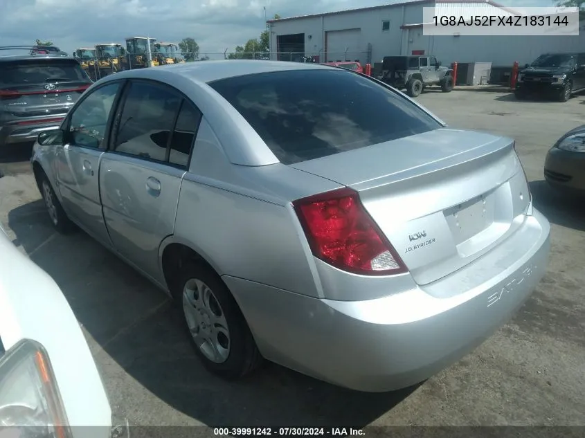 1G8AJ52FX4Z183144 2004 Saturn Ion 2